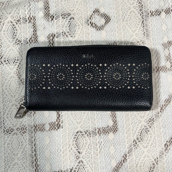 Polo Ralph Lauren Handbags - Polo Ralph Lauren Black Women's Wallet